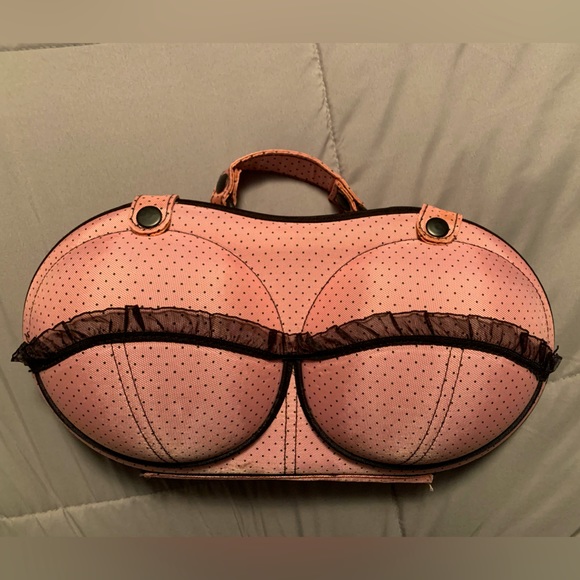 Handbags - Travel Bra Case hard sided protect bra lingerie